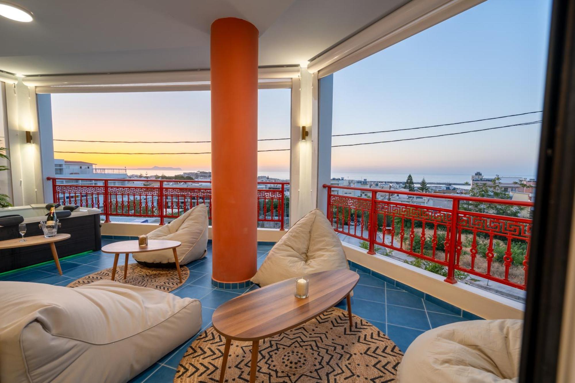 Vdg Luxury Seafront Residence Rethymno  Ngoại thất bức ảnh